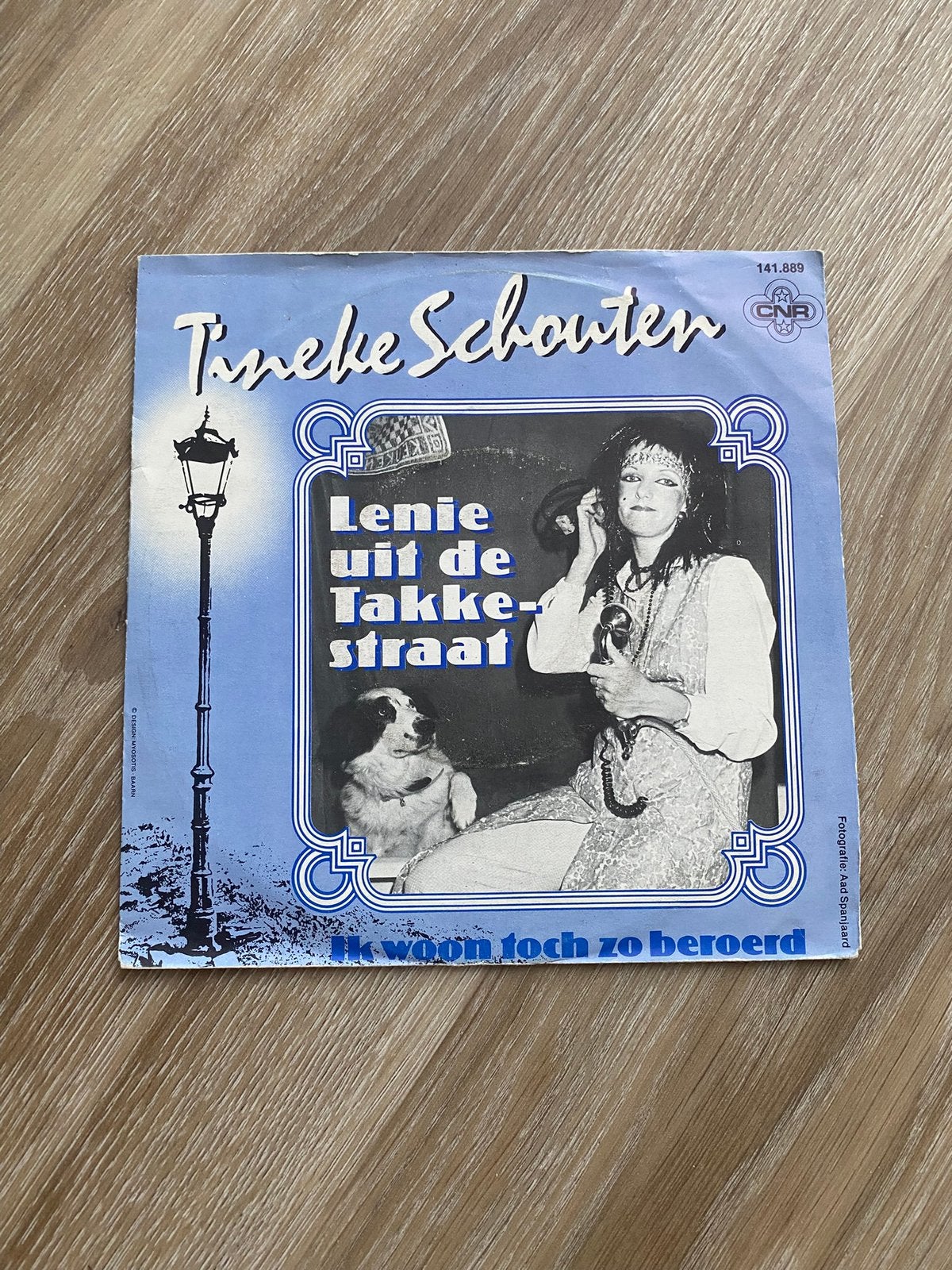 Vinyl Single Tineke Schouten Lenie Uit De Takkestraat 1982, Ophalen of Verzenden, Overige formaten, Levenslied of Smartlap