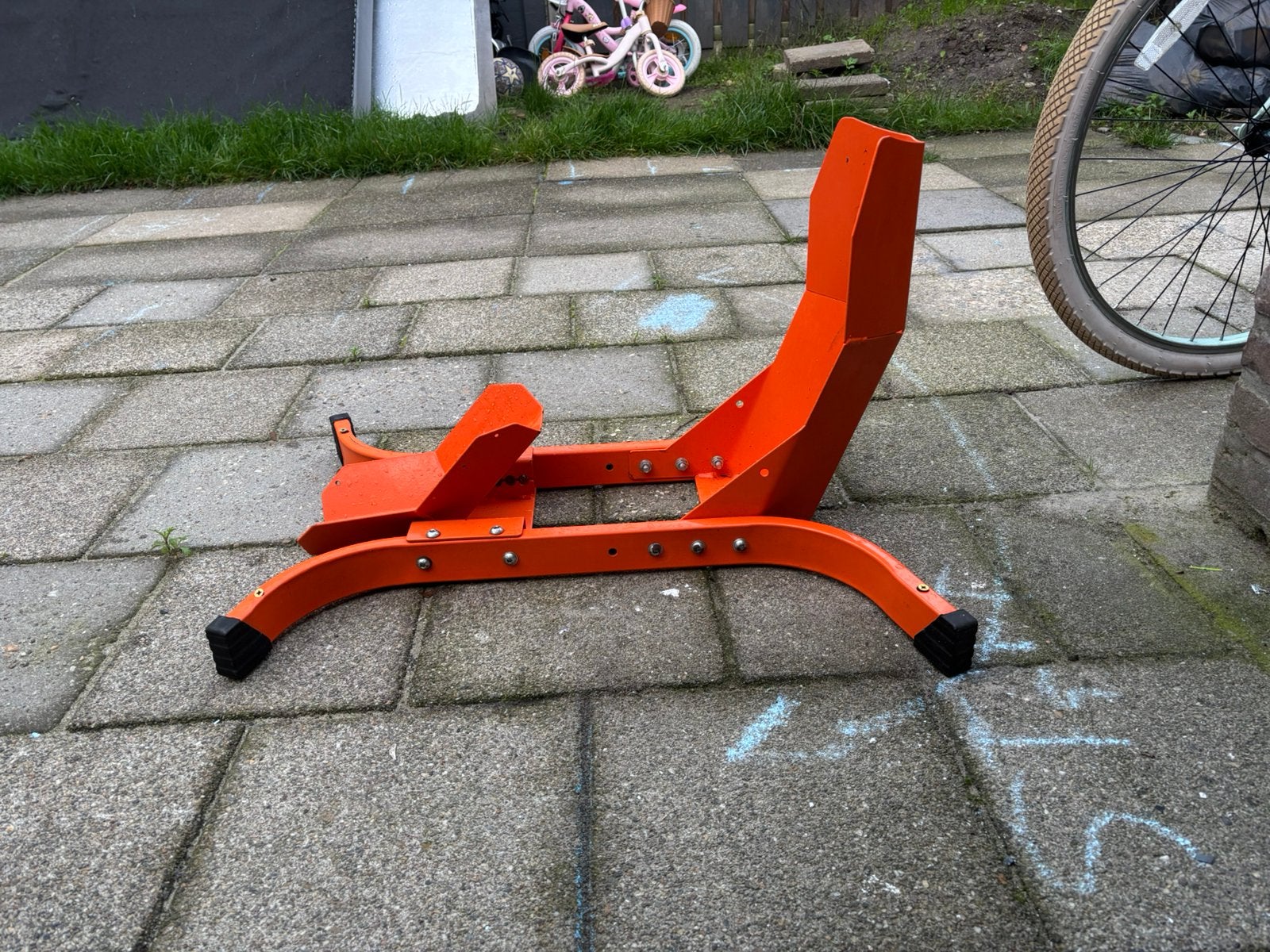 Inrijklem voor motor, Ophalen, Zo goed als nieuw