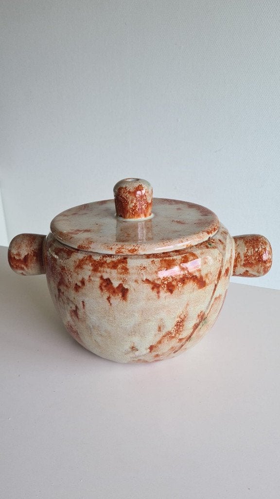 FORTA aardewerken kookpot / stoofpot MET deksel Groeneveldt, Ophalen of Verzenden
