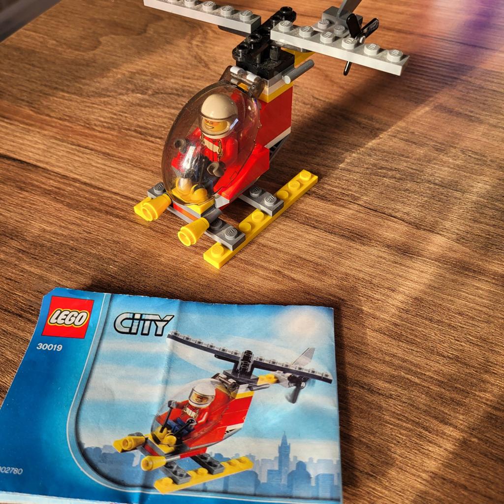 Lego city helikopter 30019, Compleet, City, Lego, Ophalen of Verzenden
