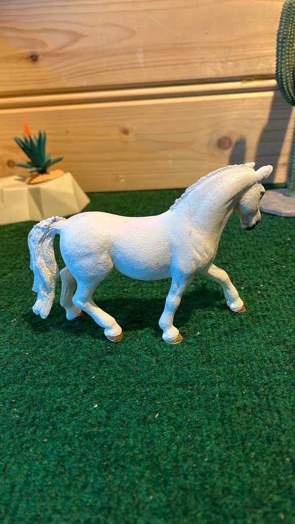 Schleich lippizzaner merrie, Verzamelen, Ophalen of Verzenden, Zo goed als nieuw, Paard, Beeldje of Figuurtje
