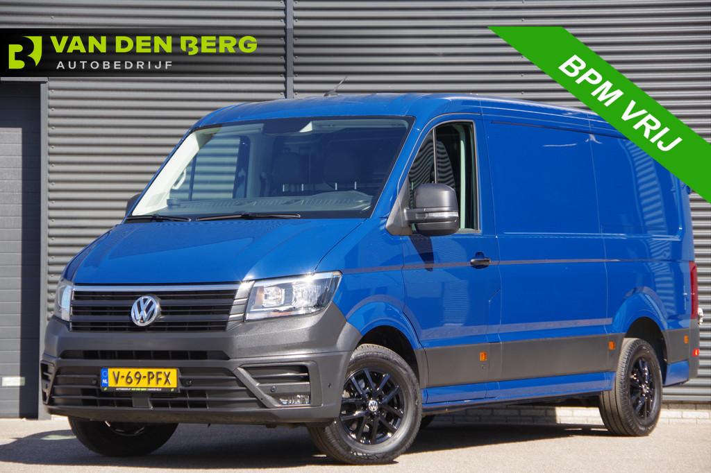Volkswagen Crafter 35 2.0 TDI L3H2(L2H1) 3-ZITS, 140PK AUT., Stof, Gebruikt, Euro 6, 4 cilinders