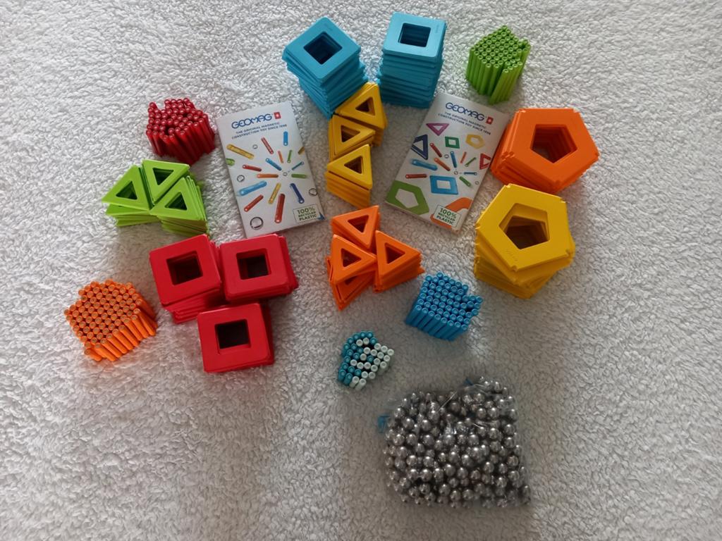 Geomag en Geomag mechanics. Grote hoeveelheid!, Ophalen, Gebruikt, Overige merken