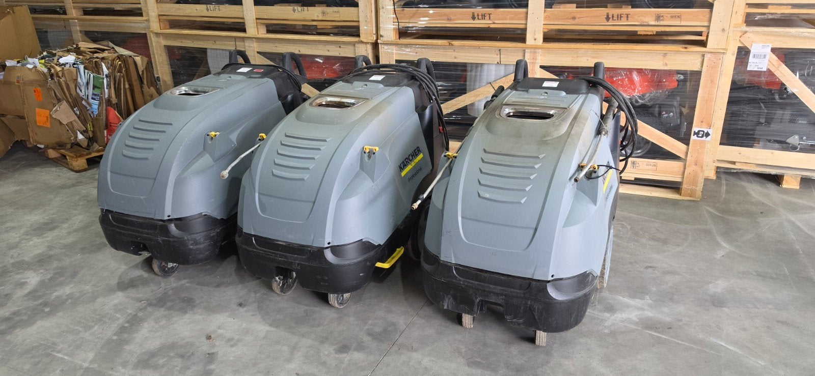 Karcher warmwaterreinigers 3x, Ophalen of Verzenden