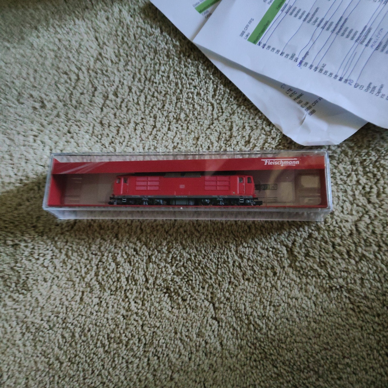 Fleischmann  7560073 - DB 180 015-0, Fleischmann, Ophalen of Verzenden, Zo goed als nieuw, Gelijkstroom