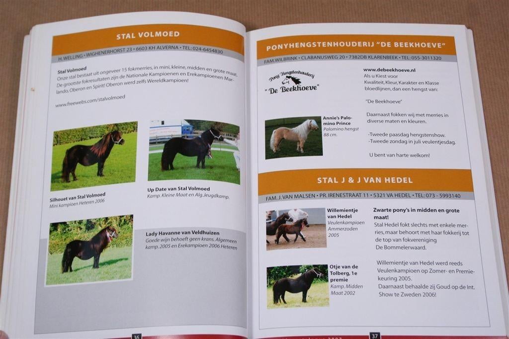 Shetland Pony Stamboek — NSPS Fokkerscatalogus 2007, Ophalen of Verzenden, Zo goed als nieuw, Paarden of Pony's