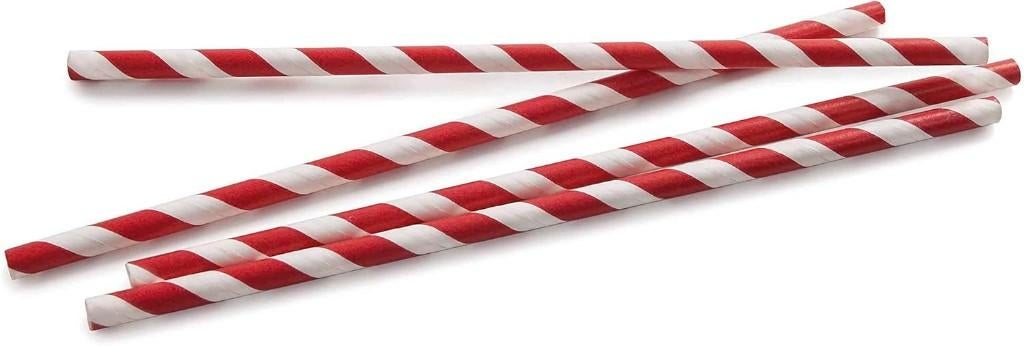 50 drinkrietjes Lacor, biologisch afbreekbaar | 23cm | Op=Op, Ophalen, Nieuw, Feestartikel, Overige