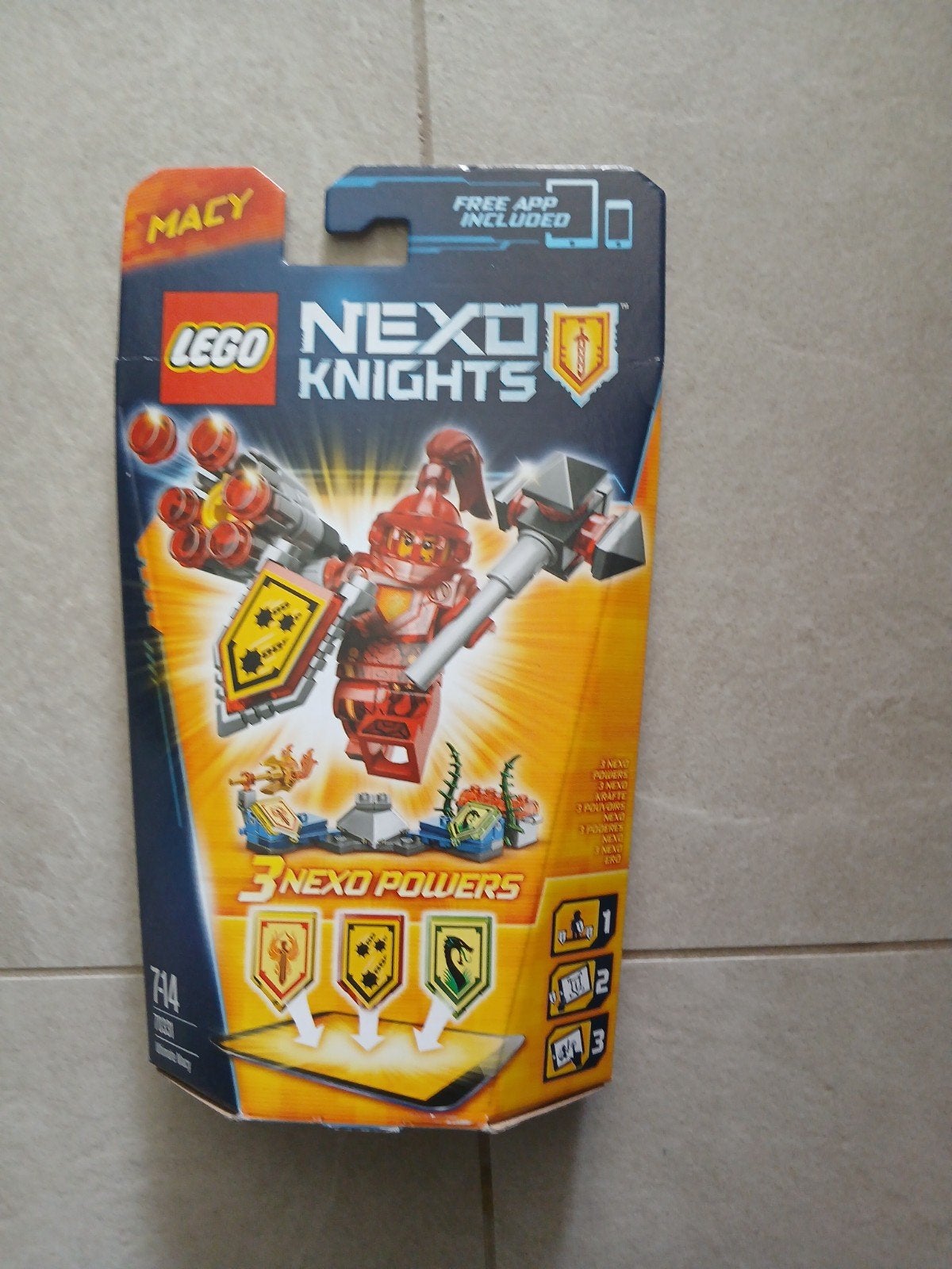 Lego Nexo Knights Macy 70314 - Nieuw en Ongeopend, Overige thema's, Lego, Nieuw, Ophalen of Verzenden