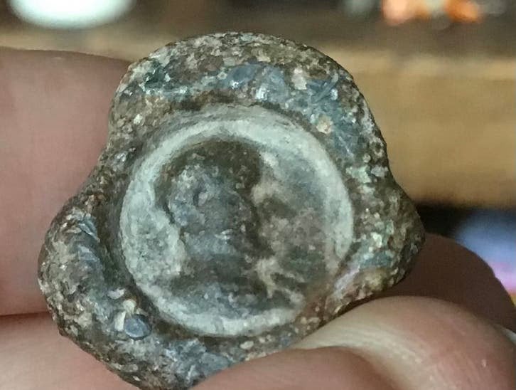 Bodemvondst/ Artefact…Romeins Keizerlijke Zegel, Antiek en Kunst, Ophalen of Verzenden