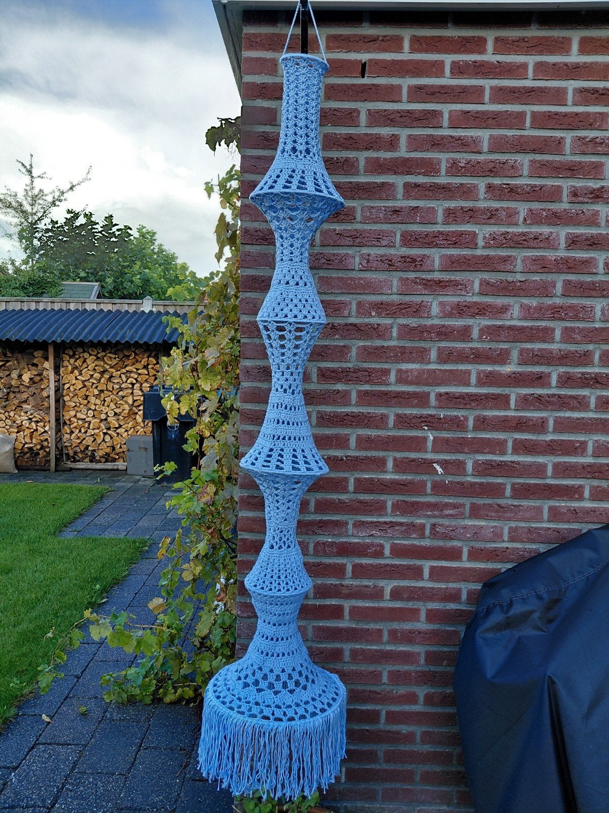 Kroonluchter / Visnetlamp, Textiel, Nieuw, Overige fittingen, Ophalen of Verzenden
