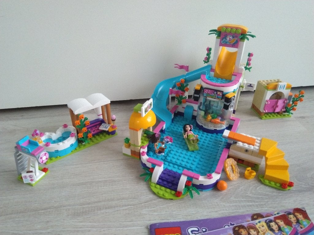 Lego Friends set 41313 Heartlake zwembad, Lego, Friends, Ophalen of Verzenden, Zo goed als nieuw