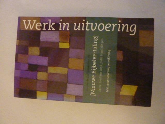 NBG - Werk in uitvoering, deeluitgaven Nieuwe Bijbelvertalin, Verzenden, Zo goed als nieuw