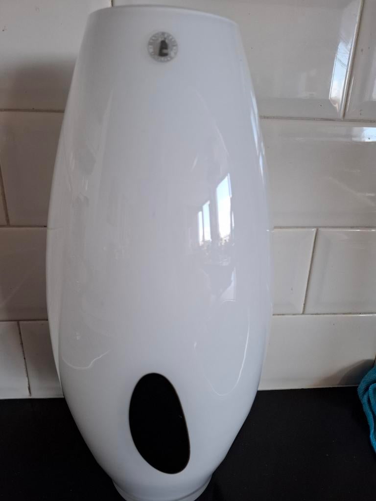2 witte vazen van Ikea .per 2  €20.00, Ophalen of Verzenden