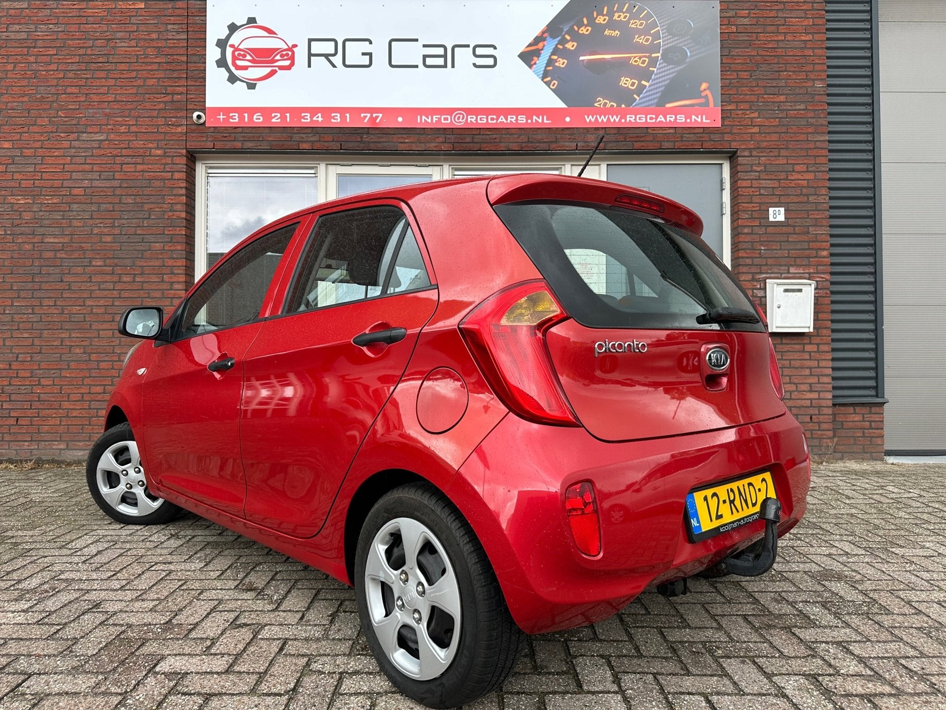 Kia Picanto 1.0 CVVT Airco / 5DRS / NAP, Voorwielaandrijving, Euro 5, Stof, Gebruikt