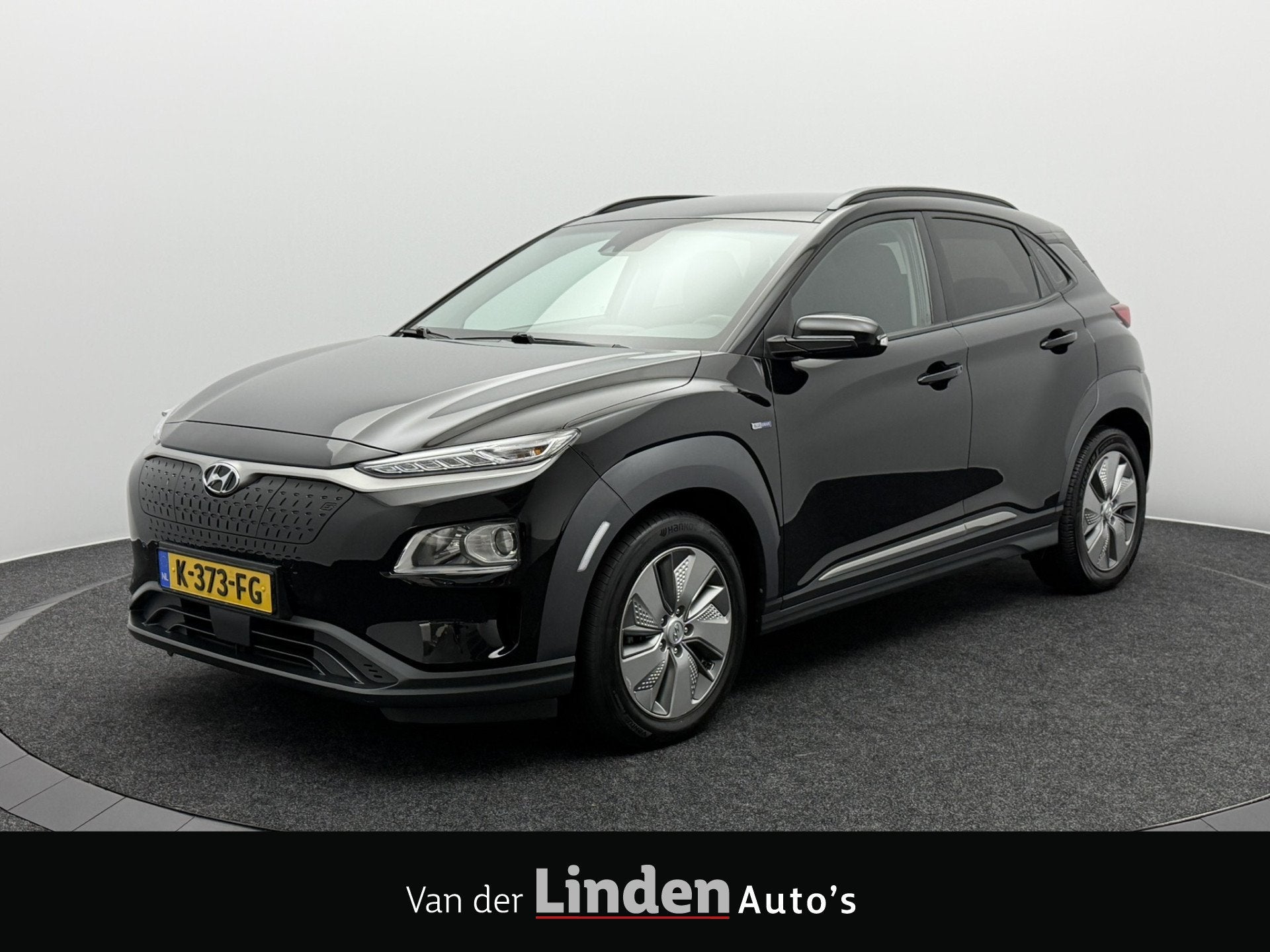 Hyundai KONA EV Comfort 64 kWh 3-Fase SOH 95,2% | Warmtepomp, Auto's, Dealer onderhouden, Stof, Gebruikt, Zwart