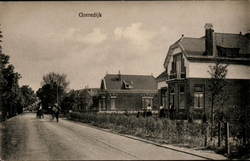 gorredijk, kvr9-4476, Verzenden, 1920 tot 1940, Gelopen, Friesland