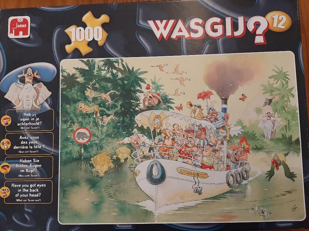 Was Gij Puzzel, Ophalen of Verzenden, 500 t/m 1500 stukjes, Zo goed als nieuw, Legpuzzel