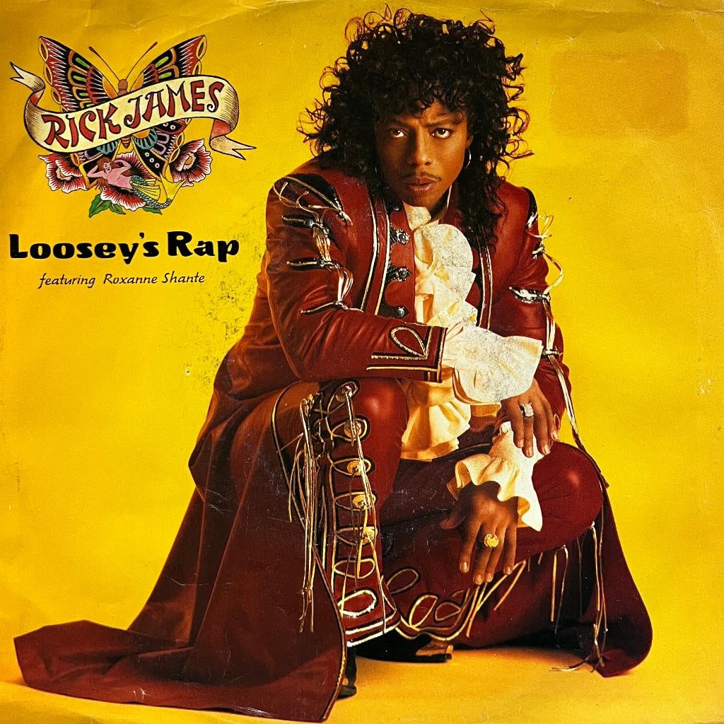 Rick James feat. Roxanne Shante - Loosey's rap, 7 inch, Ophalen of Verzenden, Zo goed als nieuw, Fotohoes