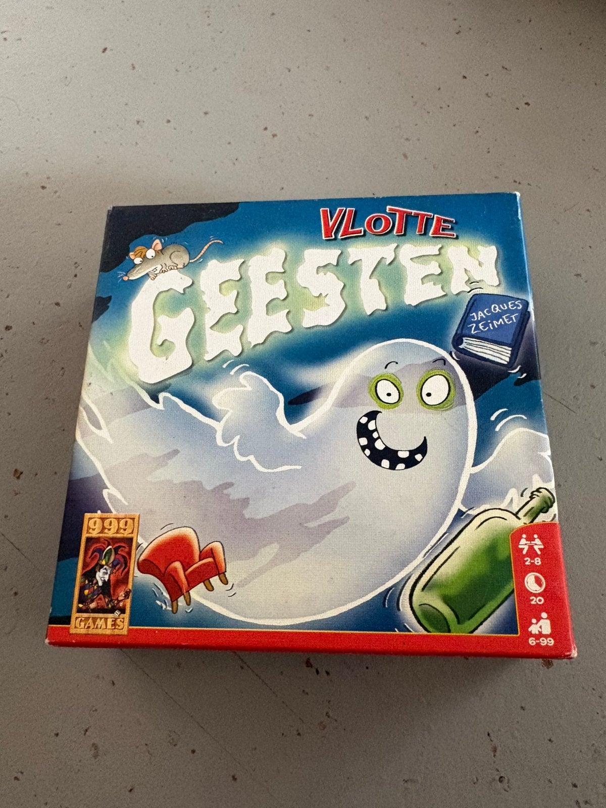 Spel Vlotte Geesten, Ophalen of Verzenden, Zo goed als nieuw