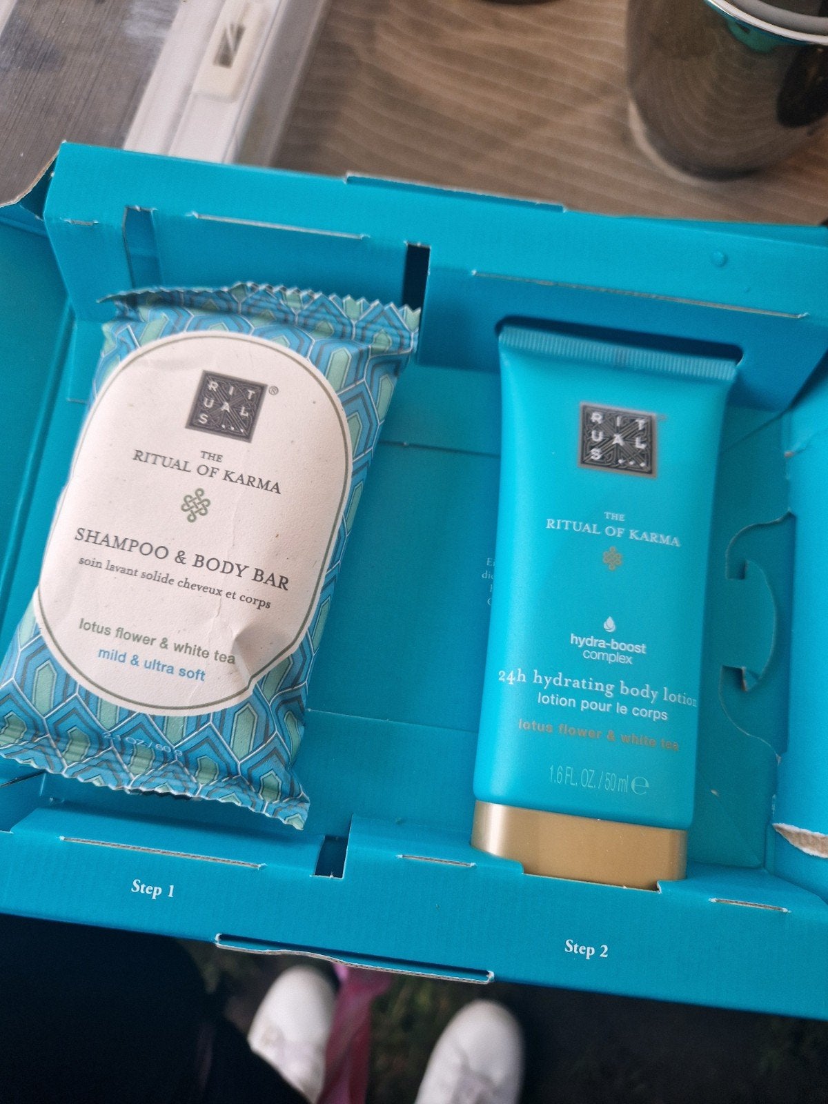 Rituals The Ritual of Karma Set: Shampoo Bar & Bodylotion, Ophalen of Verzenden