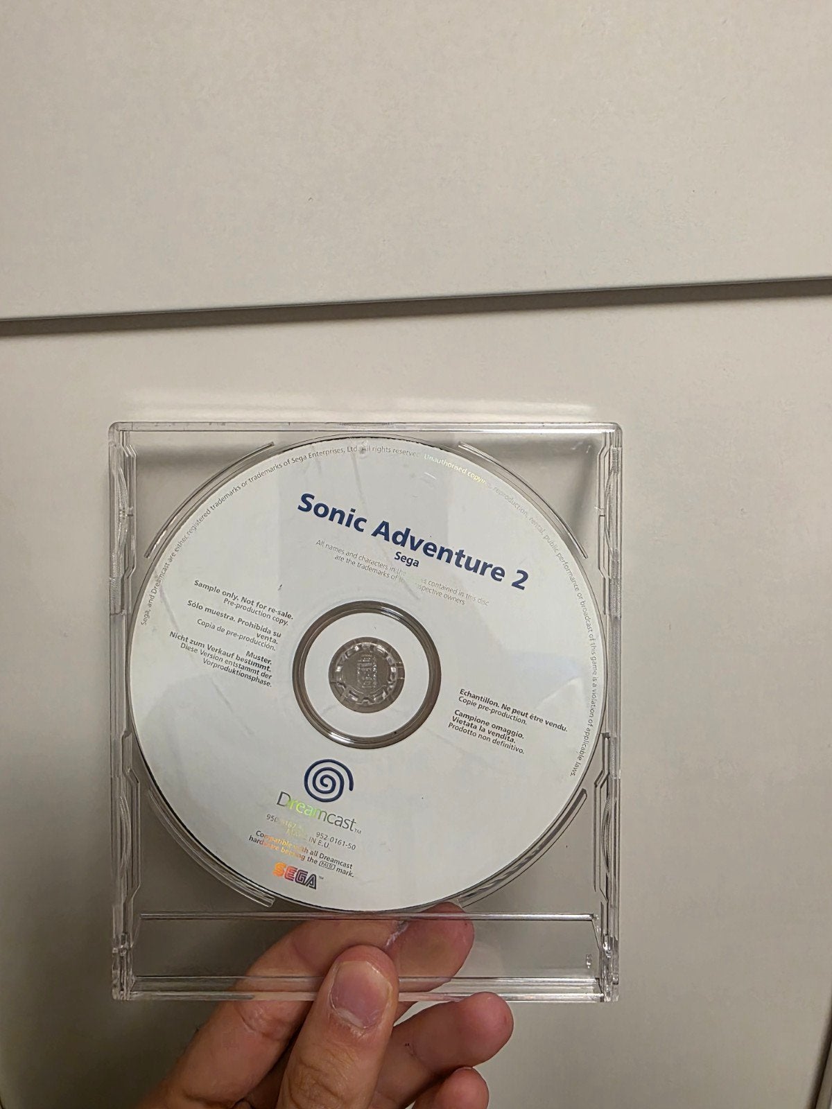 Sonic Adventure 2 (Sega Dreamcast) - Sample/Promo Disc, Spelcomputers en Games, 1 speler, Ophalen of Verzenden, Zo goed als nieuw