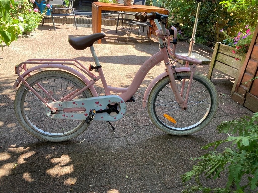 Meisjes fiets 20 inch, Ophalen, Terugtraprem, Gebruikt, Handrem