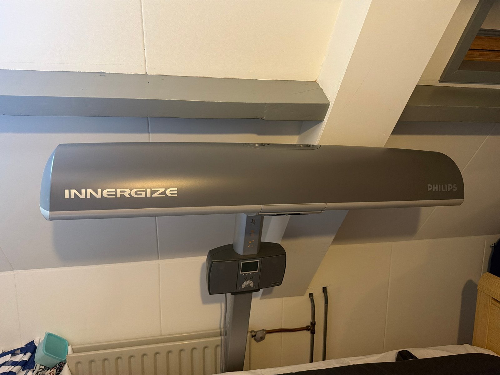 Philips Innergize Zonnehemel - Zo goed als nieuw, Witgoed en Apparatuur, Ophalen, Zo goed als nieuw, Zonnebank enkelzijdig, Minder dan 10 lampen