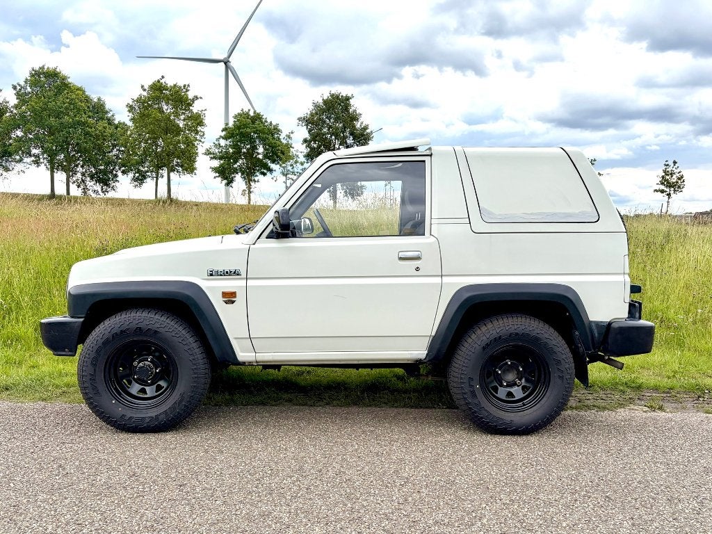 Daihatsu Feroza 1.6 Resintop 4x4 1993, Stof, Daihatsu, 1590 cc, Wit