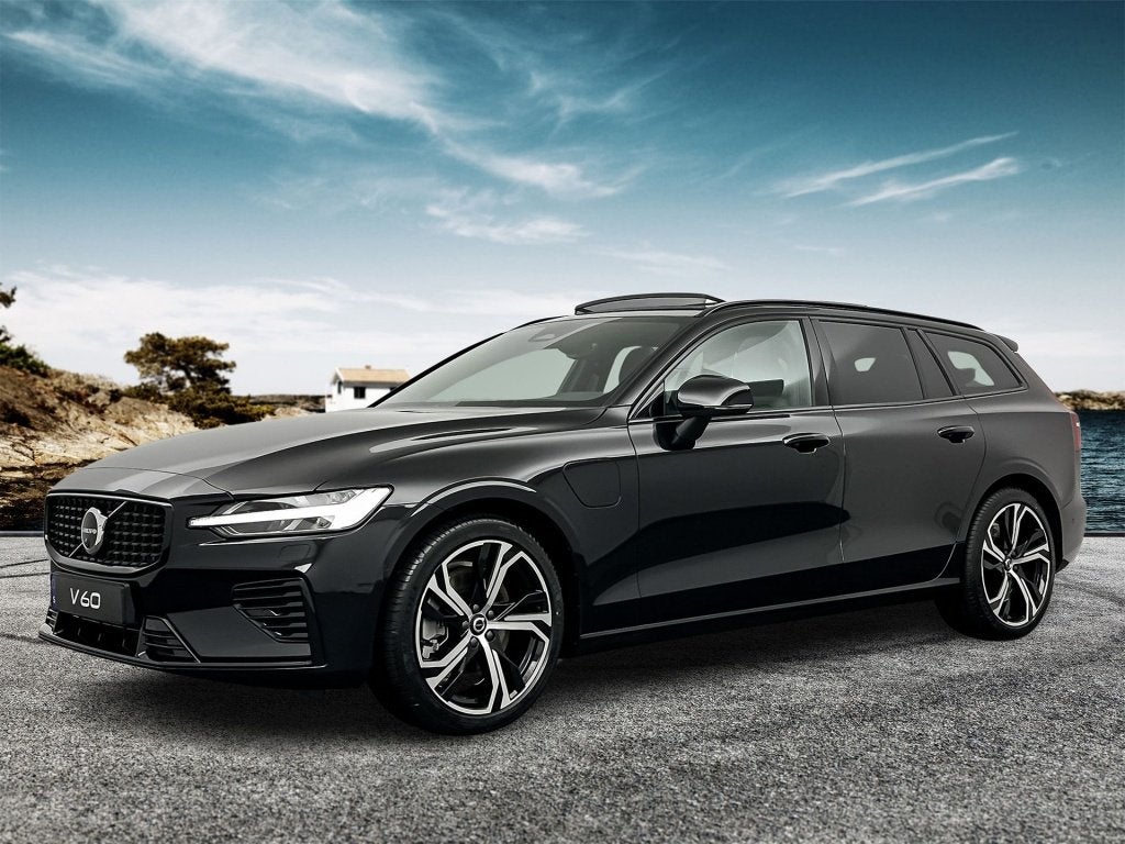 Volvo V60 T8 AWD GT Ultra Dark Performance Edition, Automaat, Euro 6, 4 cilinders, Leder en Stof