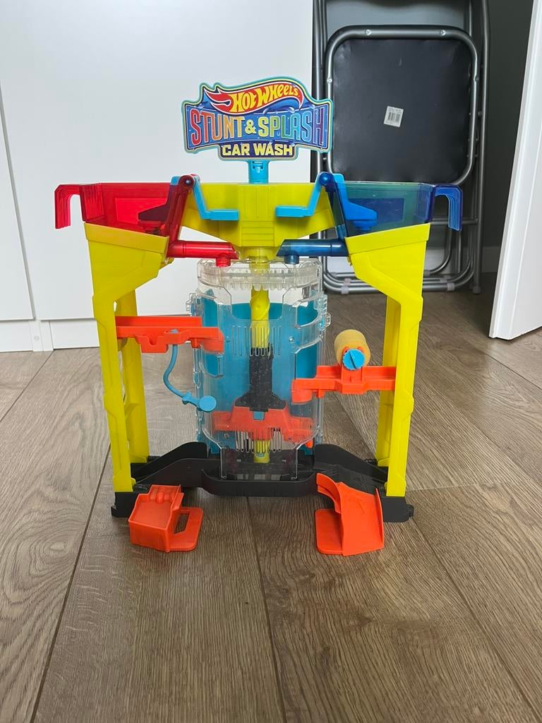 Hotwheels carwash, Kinderen en Baby's, Speelgoed | Racebanen, Ophalen of Verzenden, Gebruikt, Handmatig, Hot Wheels
