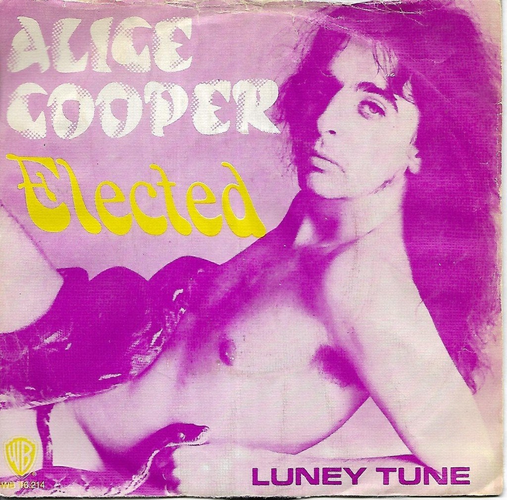 Alice Cooper - Elected !, Gebruikt, 7 inch, Single, Pop