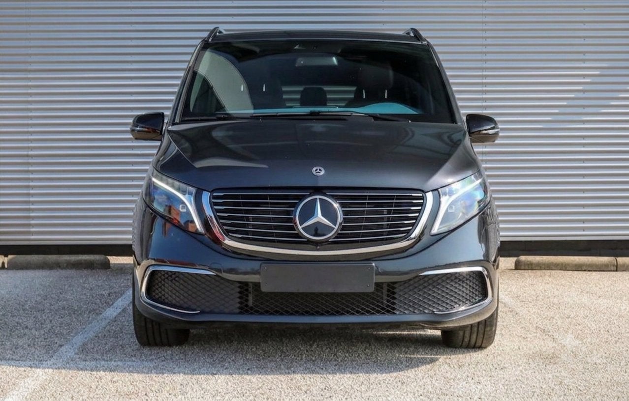 Mercedes-Benz EQV 300 L2 NLAUTO, Auto's, Zwart, 95 pk, 2535 kg, 7 stoelen