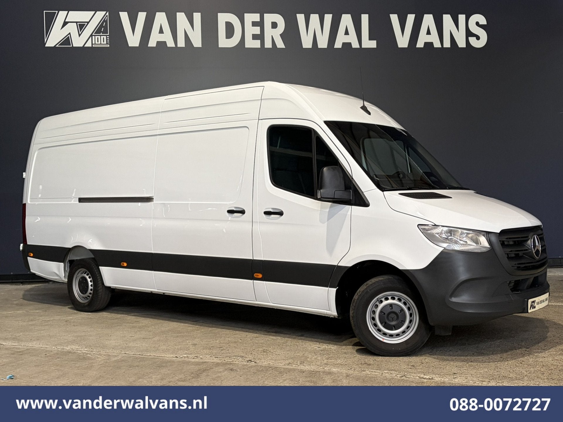 Mercedes-Benz Sprinter 315 CDI 150pk L3H2 Euro6 Camera | Ada, Auto's, Bestelauto's, Gebruikt, 4 cilinders, Wit, Mercedes-Benz