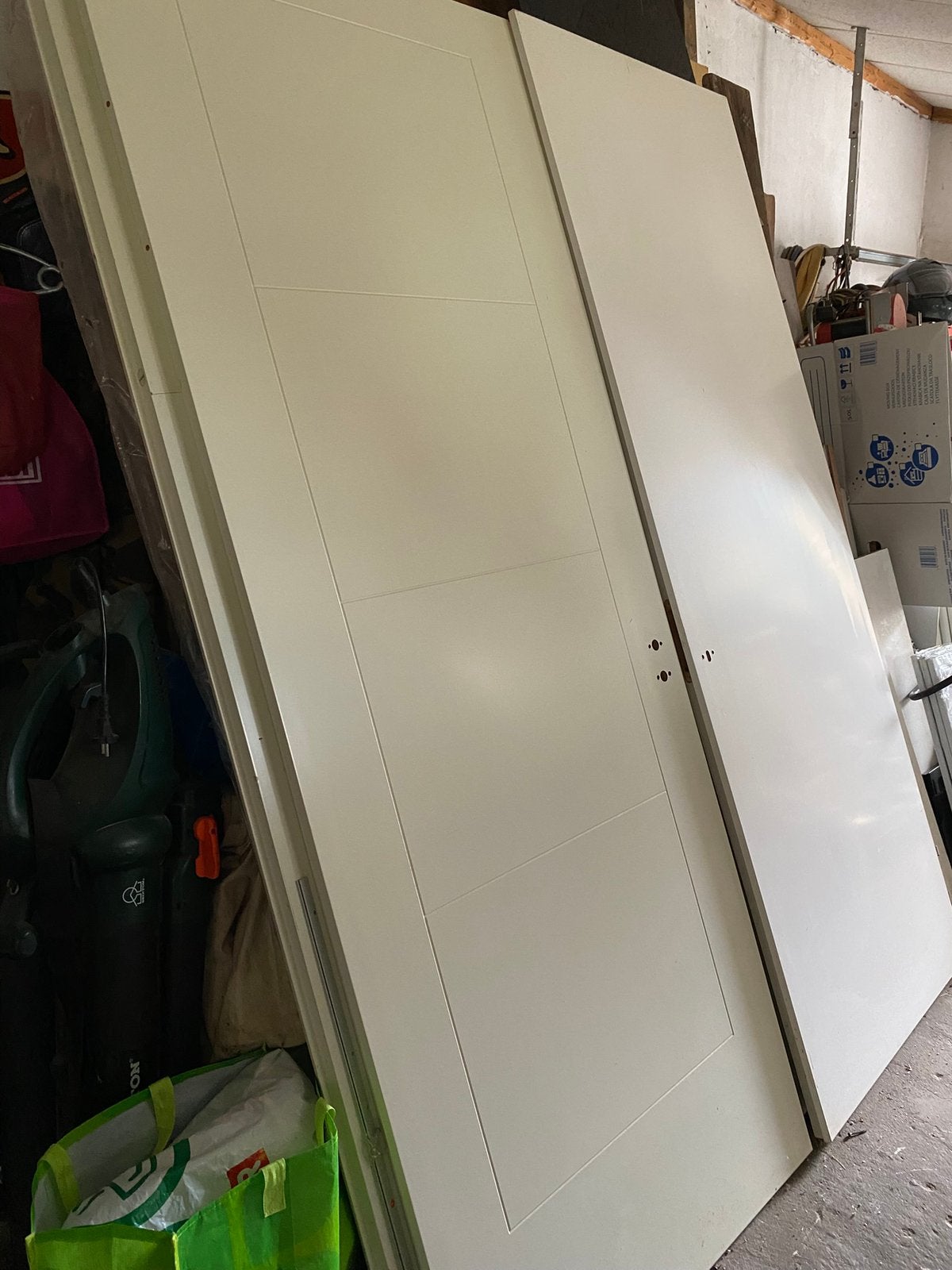 Opdekdeuren 231x90 5 stuks GRATIS ophalen, Doe-het-zelf en Verbouw, Deuren en Horren, Ophalen, Zo goed als nieuw, Binnendeur, 200 tot 215 cm