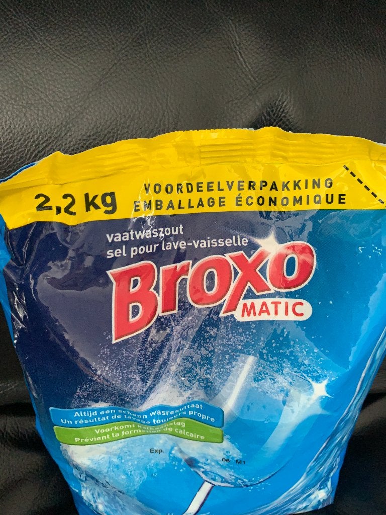 Vaatwasser zout onthardingszout, Overige typen, Ophalen of Verzenden, Zo goed als nieuw, Meerkleurig