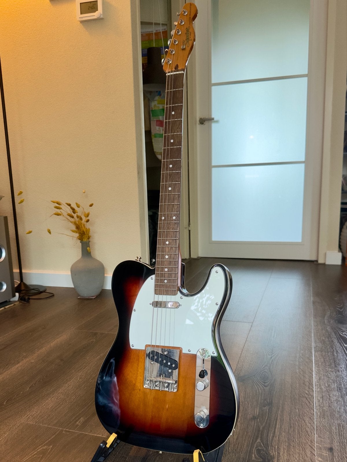 Squier CV 60s Custom Telecaster Sunburst, Muziek en Instrumenten, Ophalen, Zo goed als nieuw, Solid body, Fender