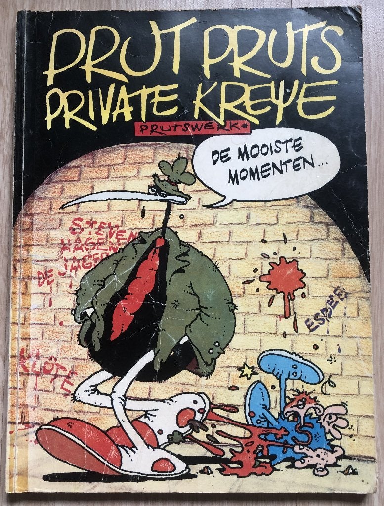 GERRIT DE JAGER/WIM STEVENHAGEN - PRUT PRUTS PRIVATE, Eén stripboek, Ophalen of Verzenden, Zo goed als nieuw
