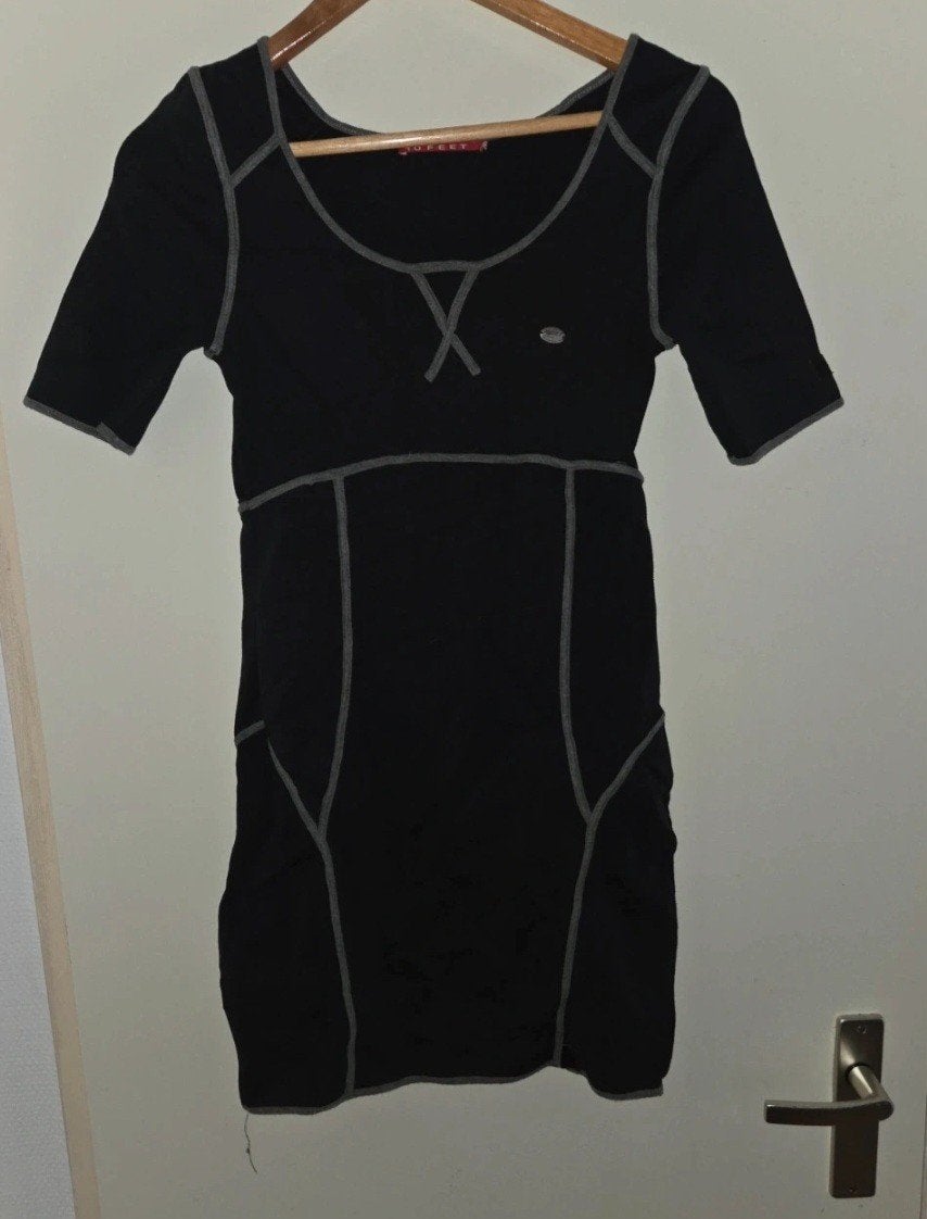 10 Feet Jurk Zwart Grijs Maat XS, Kleding | Dames, 10 Feet, Zwart, Ophalen of Verzenden, Maat 34 (XS) of kleiner