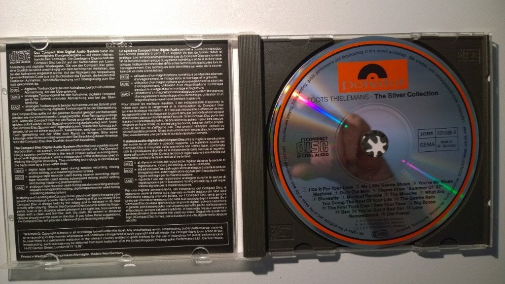 Toots Thielemans - The Silver Collection, Ophalen of Verzenden, Zo goed als nieuw, Blues, Album
