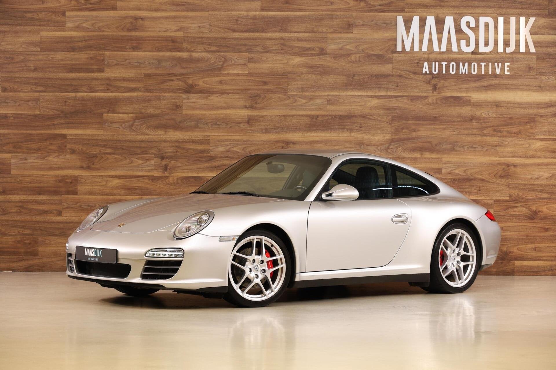 Porsche 911 997 3.8 Carrera 4S|Leder|Cruise|Chrono|Nieuwstaa, Automaat, Dealer onderhouden, Gebruikt, 4 stoelen