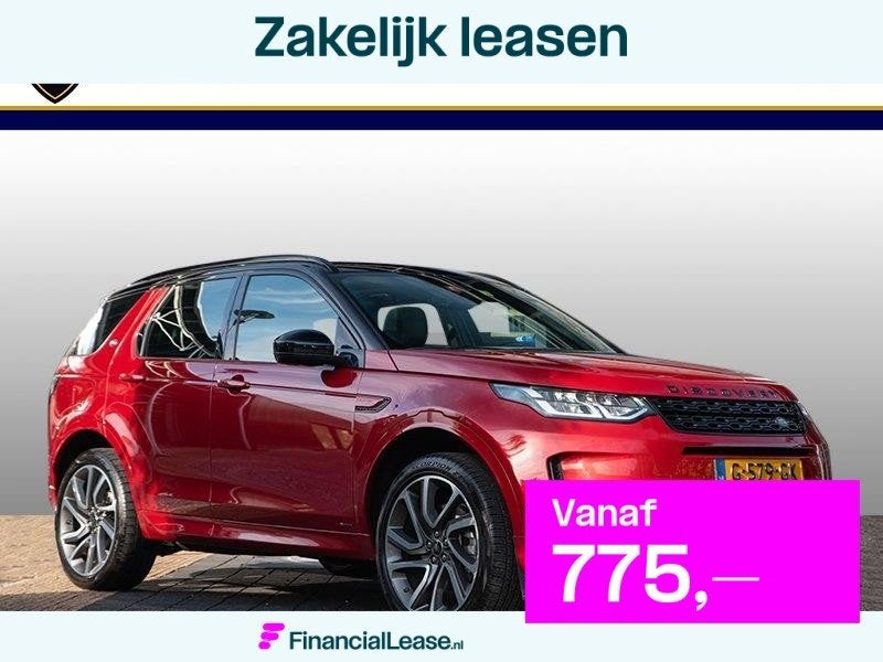 Land Rover Discovery Sport P200 2.0 R-Dynamic S Panodak Leer, Stof, Gebruikt, 4 cilinders, 2000 kg