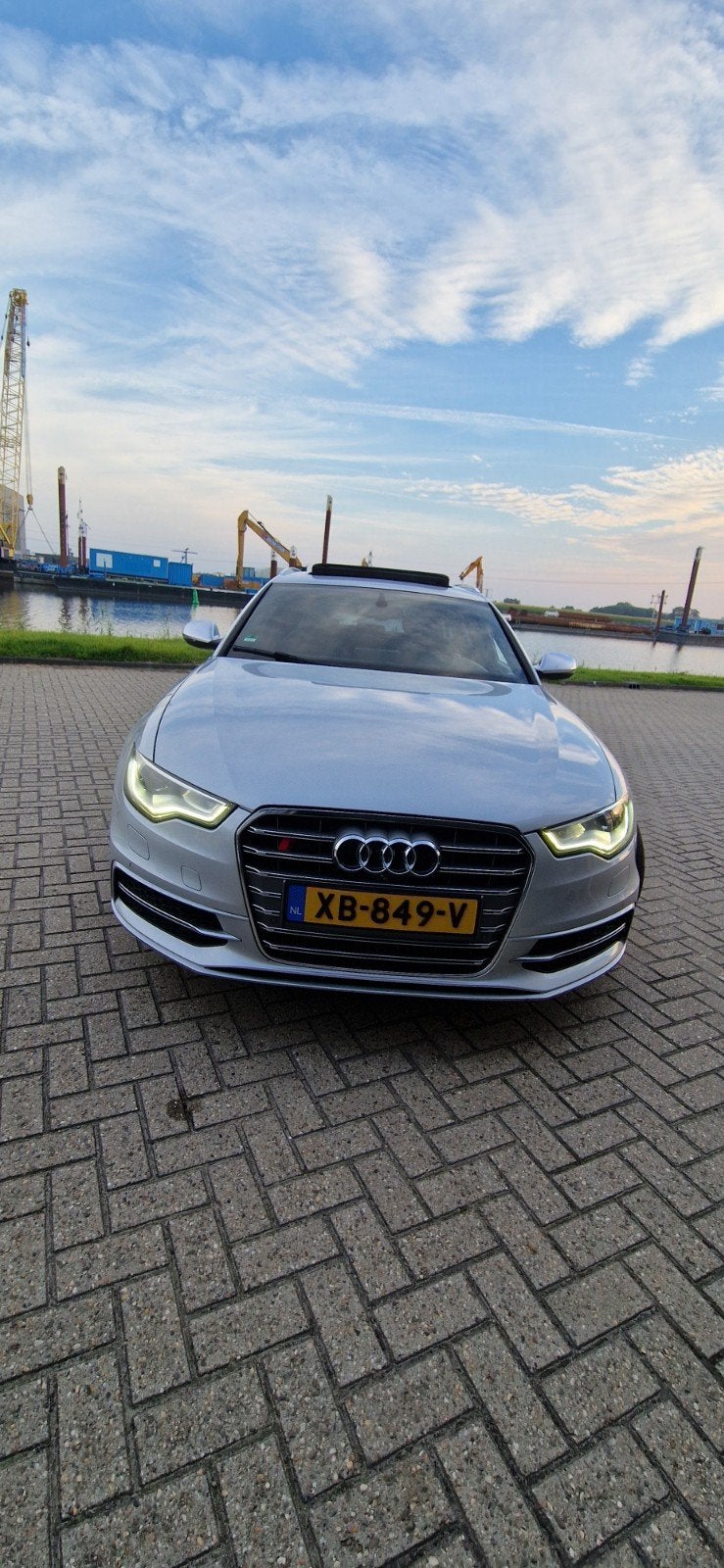 Audi S6 4.0 Avant Quattro 309KW S-tronic 2013 Grijs, Auto's, Audi, Automaat, 360° camera, 120 €/maand, Stationwagon