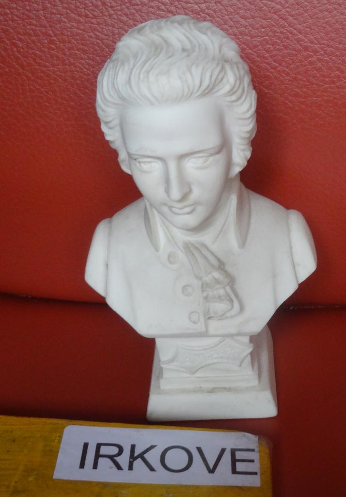 BUSTE VAN MOZART * Gesigneerd *, Antiek en Kunst, Verzenden