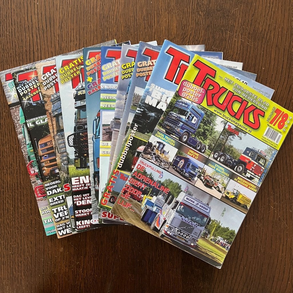 11x Trucks Magazine 2004, 2005, 2006, 2007, 2008, Ophalen of Verzenden, Overige merken