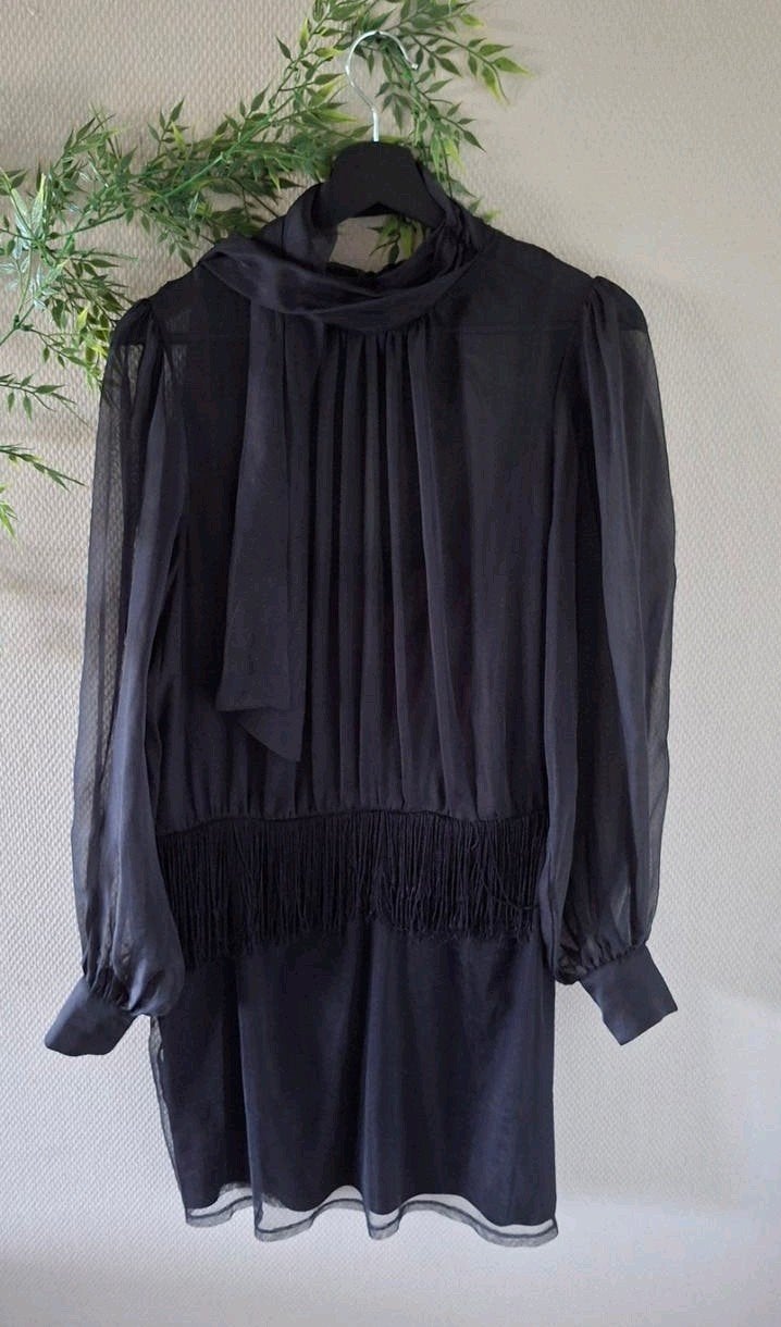 PHASE EIGHT Jurk zwart L🙂, Kleding | Dames, Jurken, Zo goed als nieuw, Maat 42/44 (L), Zwart, Boven de knie, Ophalen of Verzenden
