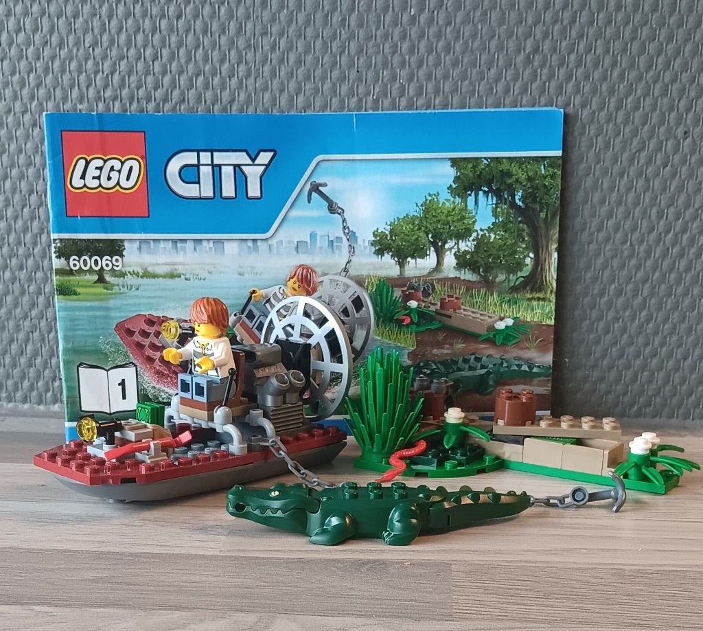 lego moeraspolitie 60069, City, Lego, Ophalen of Verzenden, Zo goed als nieuw