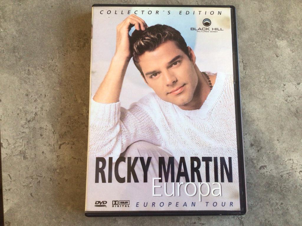 Ricky Martin - Europa European Tour DVD, Cd's en Dvd's, Dvd's | Muziek en Concerten, Gebruikt, Muziek en Concerten, Alle leeftijden