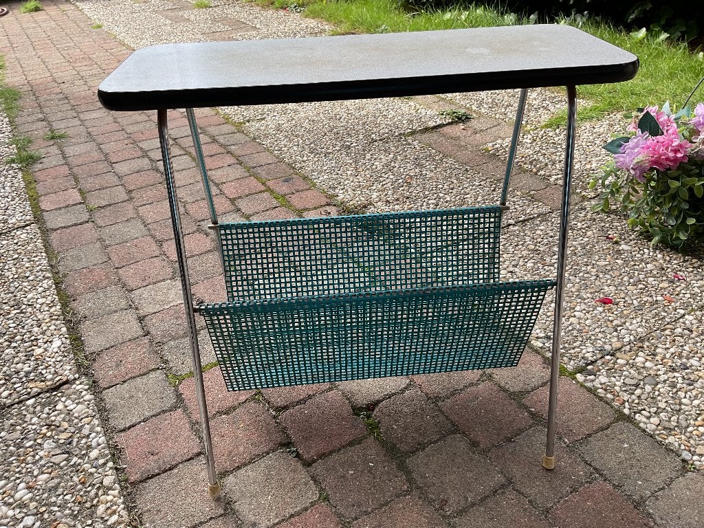 Vintage Pilastro lectuurtafel Dutch design jaren 50/60, Ophalen of Verzenden, Huis en Inrichting