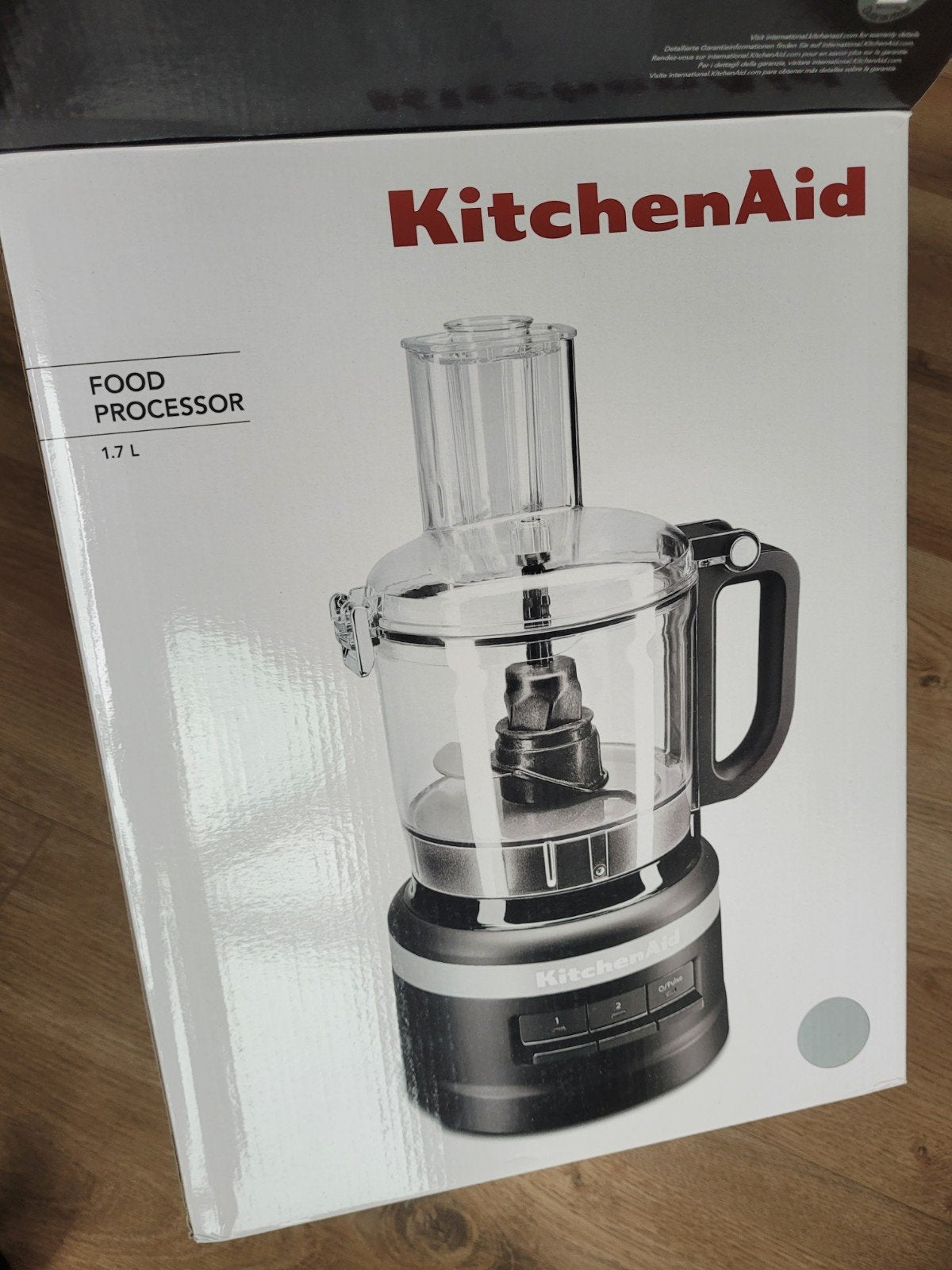 KitchenAid Foodprocessor 1.7l, 1 tot 2 liter, Ophalen, Nieuw, 3 snelheden of meer
