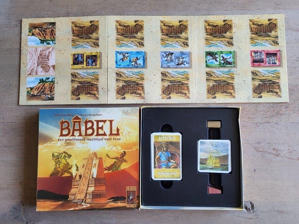 Babel: Een geraffineerd machtsspel voor twee, Een of twee spelers, Ophalen of Verzenden, Zo goed als nieuw, 999 Games
